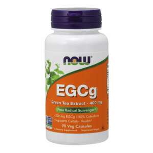 NOW® Foods NOW Extrakt zeleného čaju s EGCg, 400 mg, 90 rastlinných kapsúl