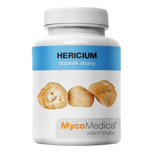 MycoMedica - Hericium (Lion's Mane) v optimálnej koncentrácií, 90 rastlinných kapsúl