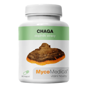 MycoMedica - Chaga v optimálnej koncentrácii, 90 rastlinných kapsúl