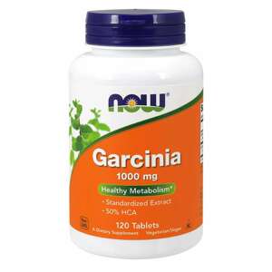 NOW® Foods NOW Garcínia, 1000 mg, 120 tabliet