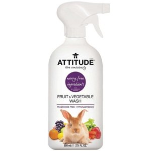 Attitude - čistiaci prostriedok na ovocie a zeleninu, bez vône, 800 ml