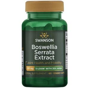 Swanson Boswellia Serrata Extract, 125 mg, 60 rastlinných kapsúl
