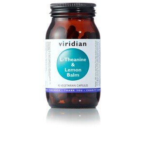 Viridian L-Theanine & Lemon Balm 90 kapsúl