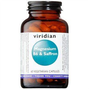 Viridian Magnesium B6 & Saffron 60 kapsúl