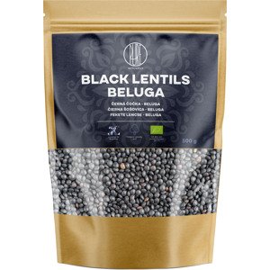BrainMax Pure Šošovica čierna Beluga, BIO, 500 g *CZ-BIO-001 certifikát