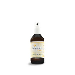Koloidní stříbro s.r.o. Koloidné zlato sprej, 10 ppm, 100 ml