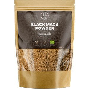 BrainMax Pure Black Maca Powder, Maca čierna BIO, prášok 200 g *CZ-BIO-001 certifikát