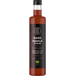 BrainMax Pure Dark Maple Syrup, Javorový sirup Grade A, tmavý, BIO, 500ml *CZ-BIO-001 certifikát
