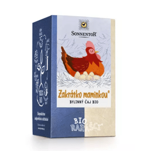 Sonnentor - Zakrátko maminkou porcovaný BIO, 18 ks *CZ-BIO-002 certifikát