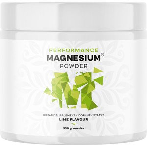 BrainMax Performance Magnesium® Powder (horčík bisglycinát), 550 g Príchuť: Limetka Organický horčík nemeckej kvality MagChel®, 375 mg elementárneho horčíka v jednej dávke