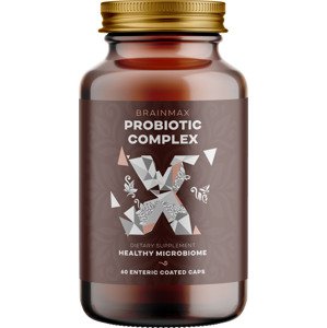 BrainMax Probiotic Complex (Probiotiká), 60 enterosolventných kapsúl Doplnok stravy