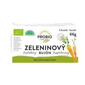 PROBIO - Bujón zeleninový, kostky 6 x 0,5 l, BIO, 66 g *CZ-BIO-001 certifikát