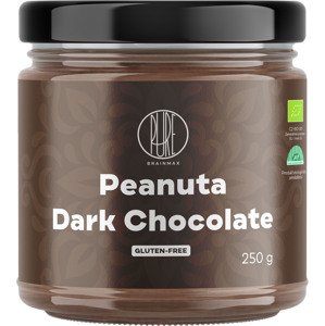 BrainMax Pure Peanuta, Arašidový krém s horkou čokoládou, BIO, 250 g *CZ-BIO-001 certifikát