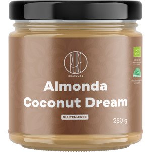 BrainMax Pure Almonda, Coconut Dream, Mandľový krém s kokosom, BIO, 250 g *CZ-BIO-001 certifikát