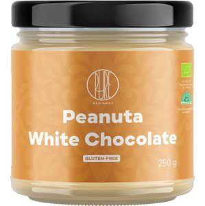 BrainMax Pure Peanuta, Arašidový krém s bielou čokoládou, BIO, 250 g *CZ-BIO-001 certifikát