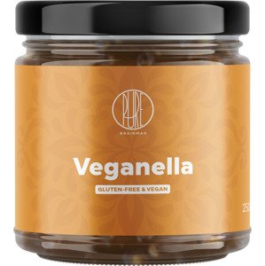BrainMax Pure Veganella, Lieskoorieškový krém s mliečnou čokoládou, 250 g 100% VEGAN