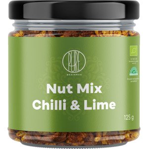 BrainMax Pure Zmes orechov, Chilli & Limetka, BIO, 125 g *CZ-BIO-001 certifikát