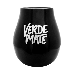Keramická kalabasa Verde Mate čierna