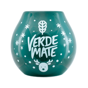 Keramická kalabasa Verde Mate Winter time, 350 ml