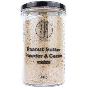 BrainMax Pure Peanut Spread Powder & Cacao, Arašidový krém v prášku s kakaom, 200 g Expirácia 27/05/2025