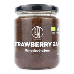 BrainMax Pure Strawberry Jam, Džem Jahoda, BIO, 270g *CZ-BIO-001 certifikát