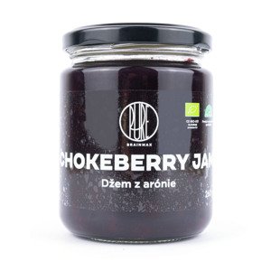 BrainMax Pure Chokeberry Jam, Džem Arónia, BIO, 260g *CZ-BIO-001 certifikát