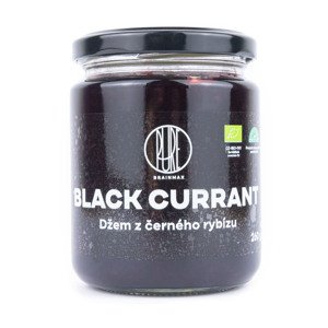 BrainMax Pure Pure Black Currant Jam, Džem Čierne ríbezle BIO, 260g *CZ-BIO-001 certifikát