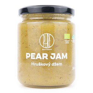 BrainMax Pure Pear Jam - Džem Hruška BIO, 260g *CZ-BIO-001 certifikát