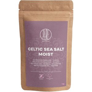BrainMax Pure Celtic Sea Salt, Moist, Keltská morská soľ, vlhká, 1000 g Keltská morská soľ