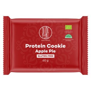 BrainMax Pure Protein Cookie, Apple Pie, Jablčný koláč, BIO, 60 g Proteinová sušenka s jablky / *CZ-BIO-001 certifikát