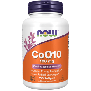 NOW® Foods NOW CoQ10 (koenzým Q10) 100 mg, 150 kapsúl