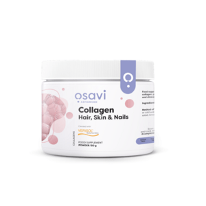 Osavi Collagen Peptides, Hair, Skin & Nails, kolagén prášok (zdravé vlasy, pleť a nechty), 150 g