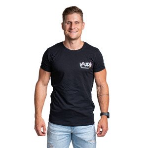 Tričko BrainMax Lauf pánske, čierne Veľkosť: XL