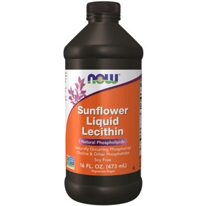 NOW® Foods NOW Sunflower Lecithin (tekutý slunečnicový lecitin), 473 ml