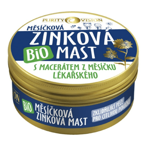 Purity Vision - Měsíčková Zinková mast BIO, 150 ml *SK-BIO-001 certifikát