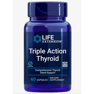 Life Extension Triple Action Thyroid, podpora štítnej žľazy, 60 kapsúl