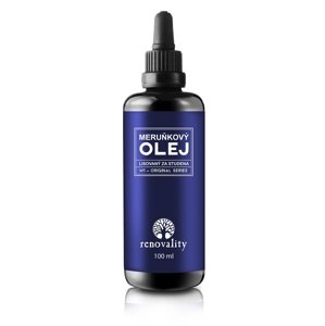 Renovality - Marhuľový olej za studena lisovaný, 100ml s pipetkou