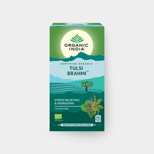 Organic India Tulsi Brahmi BIO, 25 vreciek *CZ-BIO-001 certifikát