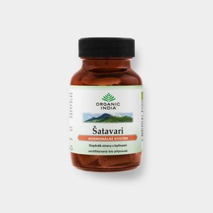 Organic India Šatavari 60 kapslí *CZ-BIO-001 certifikát