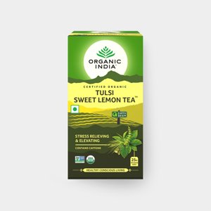 Organic India Tulsi sladký citrón BIO, 25 vreciek *CZ-BIO-001 certifikát