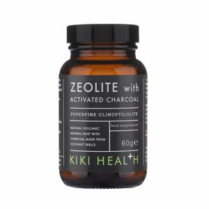 KIKI Health - Zeolite With Activated Charcoal (Zeolit s aktívnym uhlím), 60g