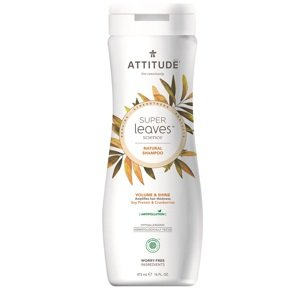 Attitude - Prírodný šampón s detoxikačným účinkom - lesk a objem pre jemné vlasy, 473 ml
