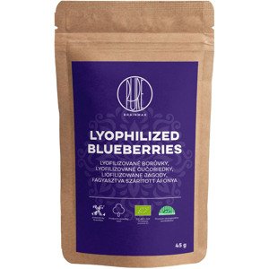 BrainMax Pure Lyophilized Blueberries, Lyofilizované čučoriedky BIO, 45 g *CZ-BIO-001 certifikát