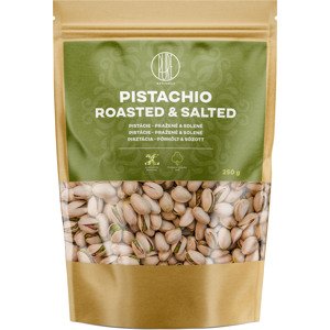 BrainMax Pure Pistácie pražené & solené, nelúpané 250g