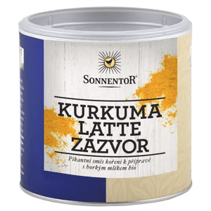 Sonnentor Kurkuma Latte - zázvor BIO, 60 g dóza *CZ-BIO-001 certifikát