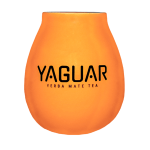 Kalabasa keramická Yaguar - oranžová
