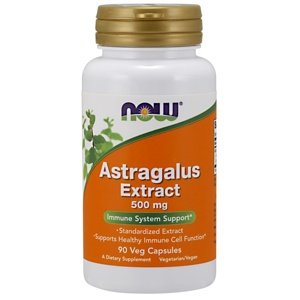 NOW® Foods NOW Astragalus Extrakt (extrakt z Kozinca), 500 mg, 90 veg. kapsúl