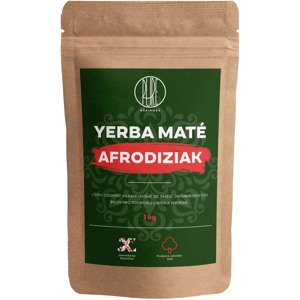 BrainMax Pure  Yerba Maté, Afrodiziak, 1000 g Zmes yerba maté spolu s bylinami na energiu