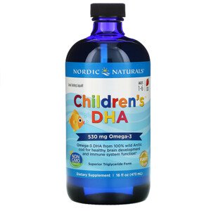 Nordic Naturals Children's DHA, Omega 3 pre deti - jahoda, 530mg, 473 ml