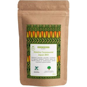BrainMax Pure Matcha Ceremonial Japan BIO 100g *CZ-BIO-001 certifikát